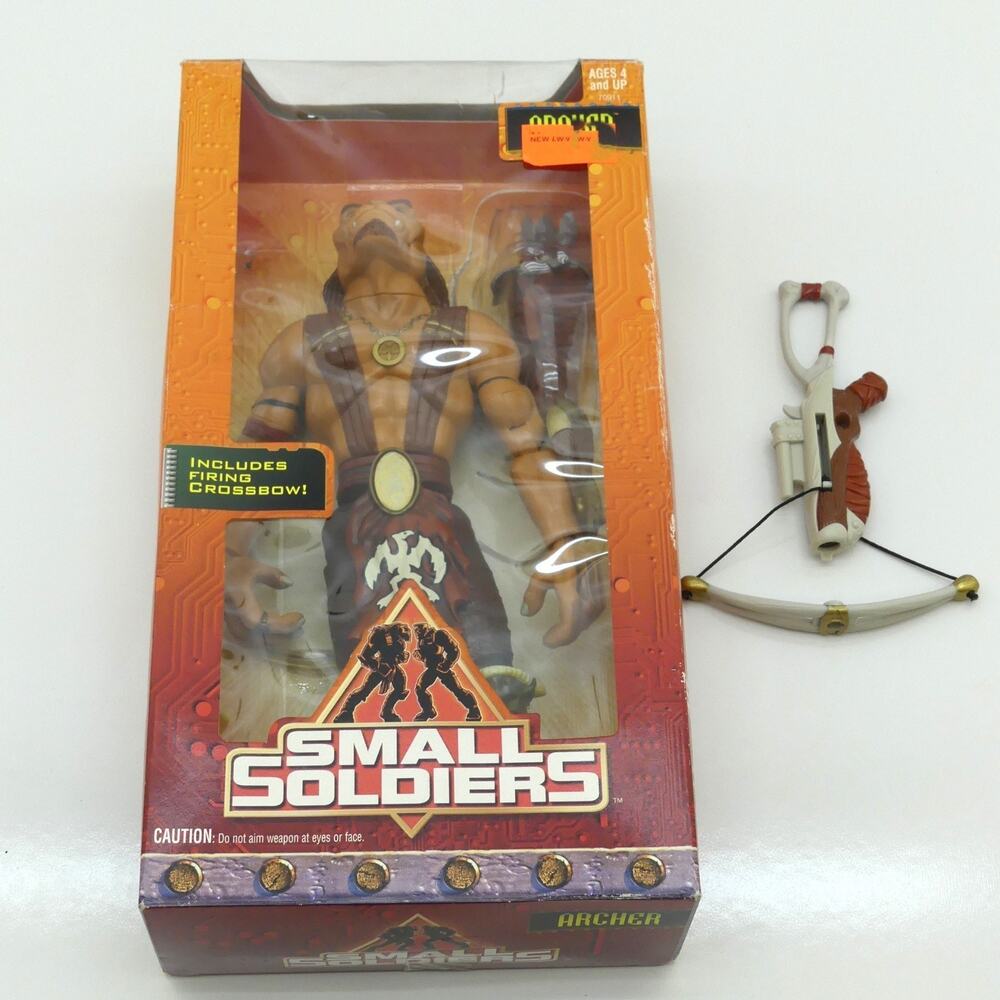 Small Soldiers Archer Action Figure w/ Firing Crossbow Vintage 1998 Toy Complete